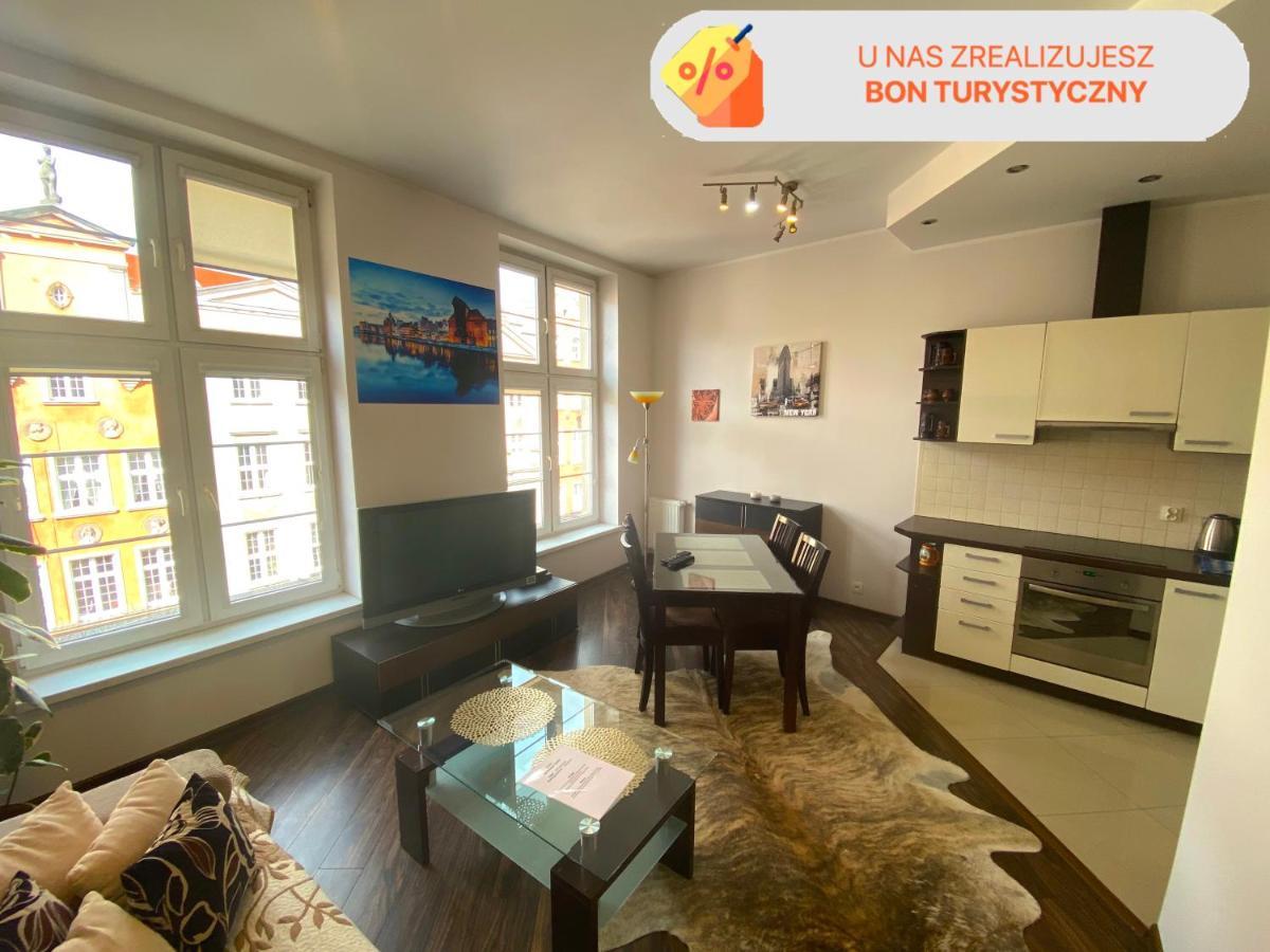 Gdanskie Apartamenty - Apartamenty - Dluga Z Widokiem Na Ratusz I Nad Motlawa Dış mekan fotoğraf